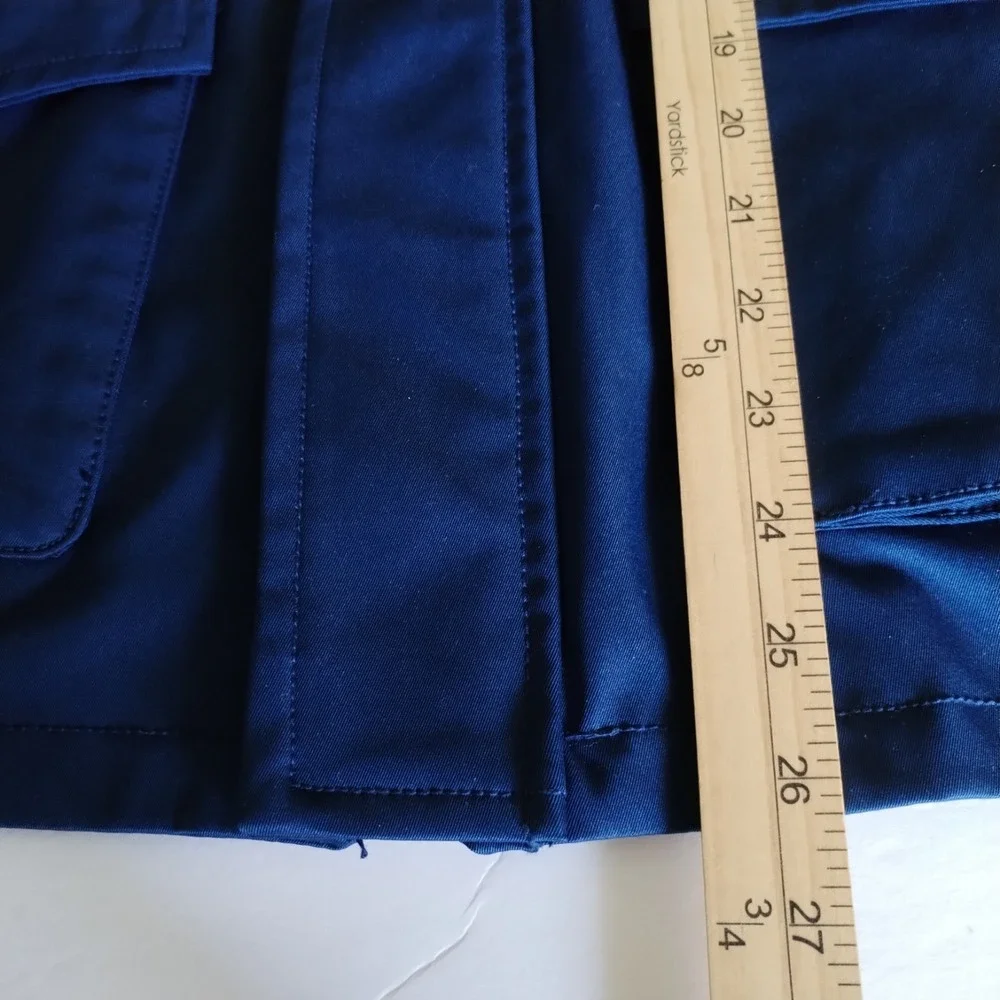 Banana Republic Men's Navy Blue Field Jacket XS Water Resistant‎ Utility Hooded